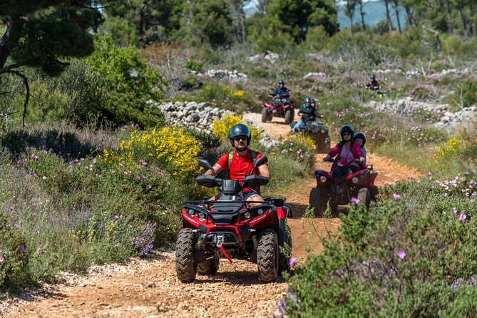 Off road Quad Adventure Tour on Island Čiovo - The three-hour option ends with a secluded swim
