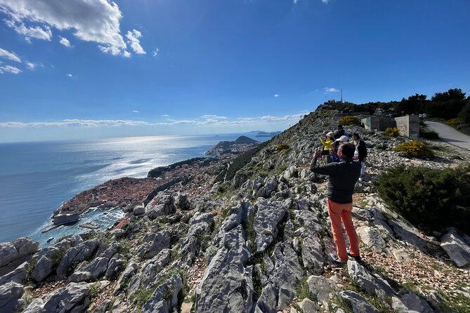 OLD CAR DUBROVNIK private sightseeing tour - Babin Kuk finishes with a rugged sea view