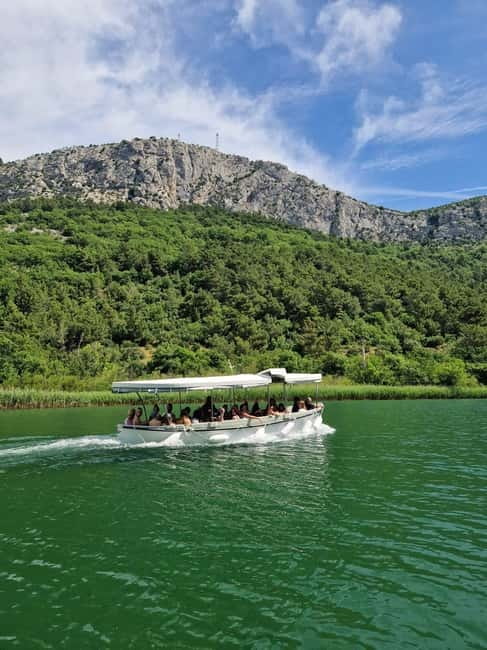 Omiš: 2-Hour Cetina River Boat Tour and Nature Park Visit - Leaving Omiš for the Cetina River