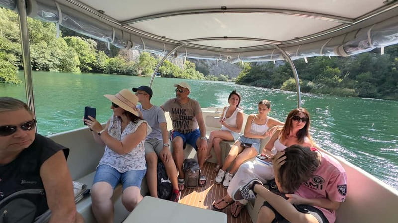 Omiš: 2-Hour Cetina River Boat Tour and Nature Park Visit - A 7-kilometer ride beneath the canyon walls