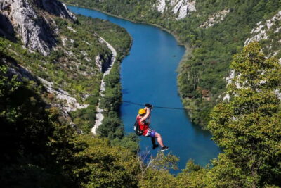 3-Hour Cetina Canyon Zipline Experience