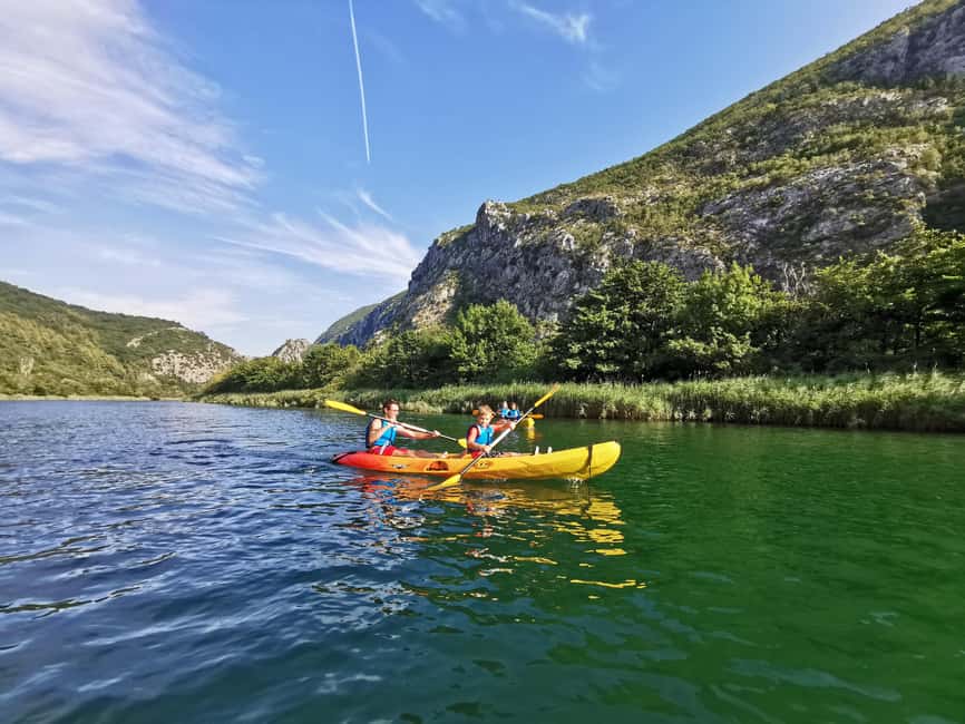 Omiš/Split: 4h Kayaking in Cetina Protected Nature Park Area - Key points to know before you paddle