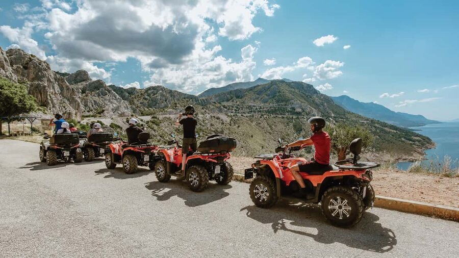 Omiš/Split Expedition: 65 km Quad Tour to Hidden Waterfalls - Mimice Old Village and the stone sculpture park
