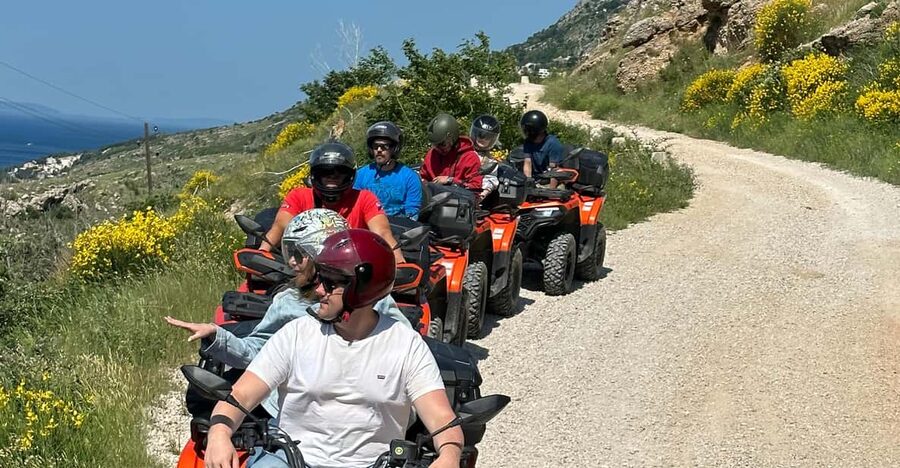 Omiš/Split Expedition: 65 km Quad Tour to Hidden Waterfalls - Vruja Bay and the return to Omiš
