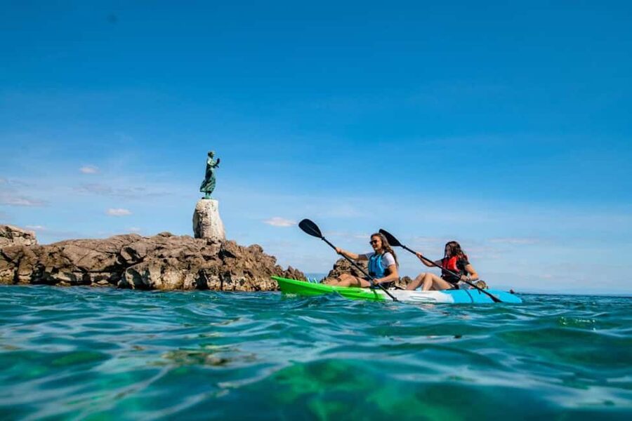 Opatija: Explore kayak adventure - Starting at Slatina Beach in Opatija