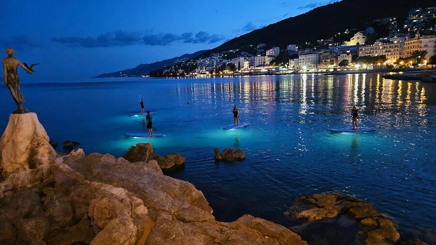 Opatija: Guided SUP Paddleboarding Adventure at Night - A few practical things to know