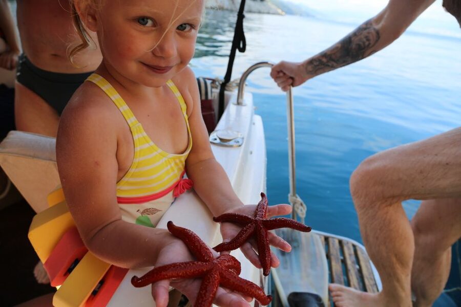 Opatija/Lovran: Boat Trip to Secluded Beaches on Island Cres - What you eat and drink on board