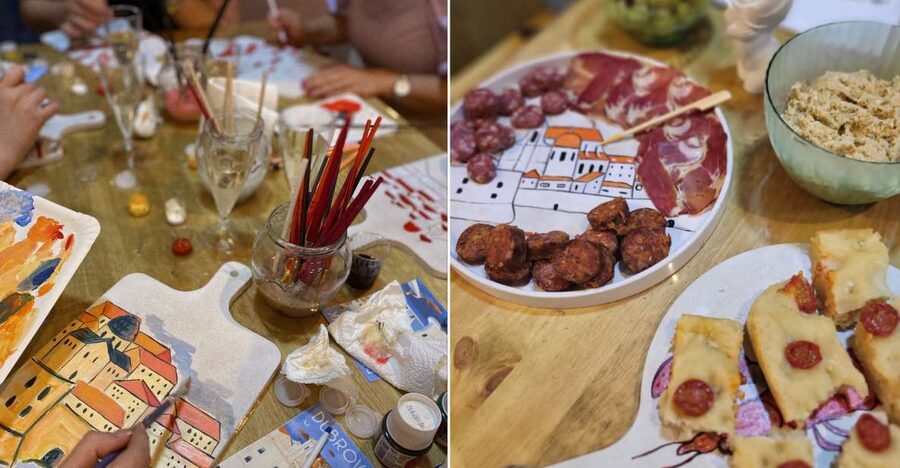 Paint, Sip, and Savor Local Flavors: Unique Local Experience - Croatian Wine, Food, and Homemade Plum Jam
