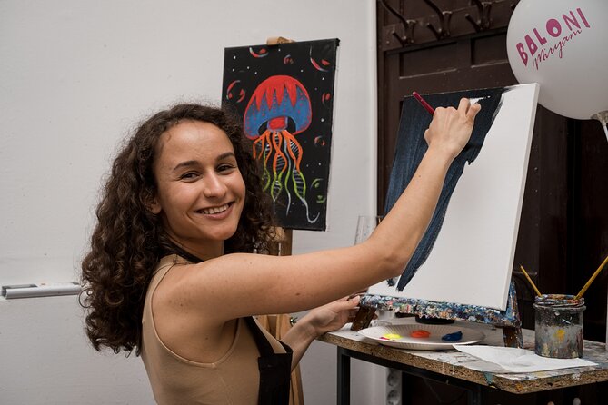 Painting party at Art Bottega - Paint & Wine Studio in Rijeka - Arriving at Titov trg 2A in Rijeka