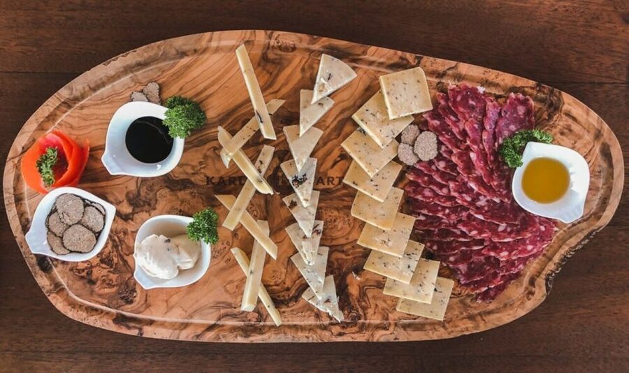 Paladini: Truffle Hunting Tour with 3-Course Tasting Menu - A truffle-filled dessert and homemade wine