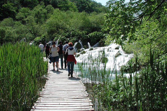 Plitvice Lakes Day Trip from Zadar and Biograd - The electric boat and park train