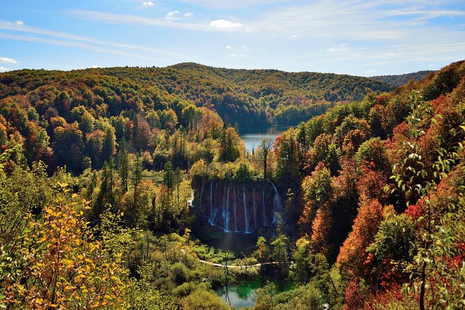 Plitvice Lakes National Park Admission Ticket - Kozjak Lake and the electric boat crossing