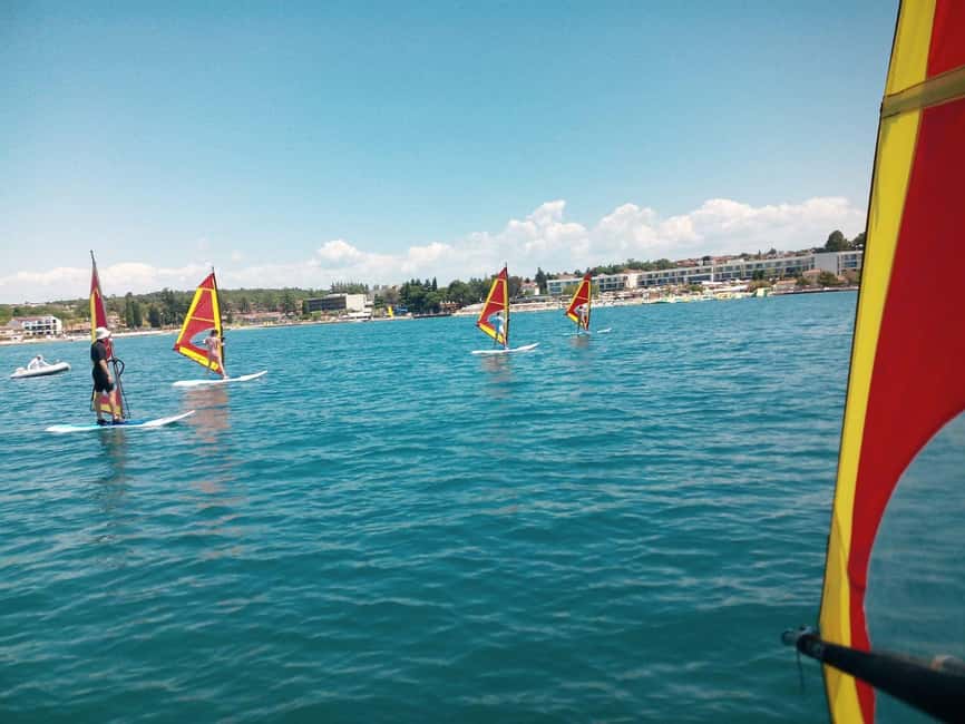 Poreč: 2-hour windsurfing lesson - Starting at Pical Beach in Špadići