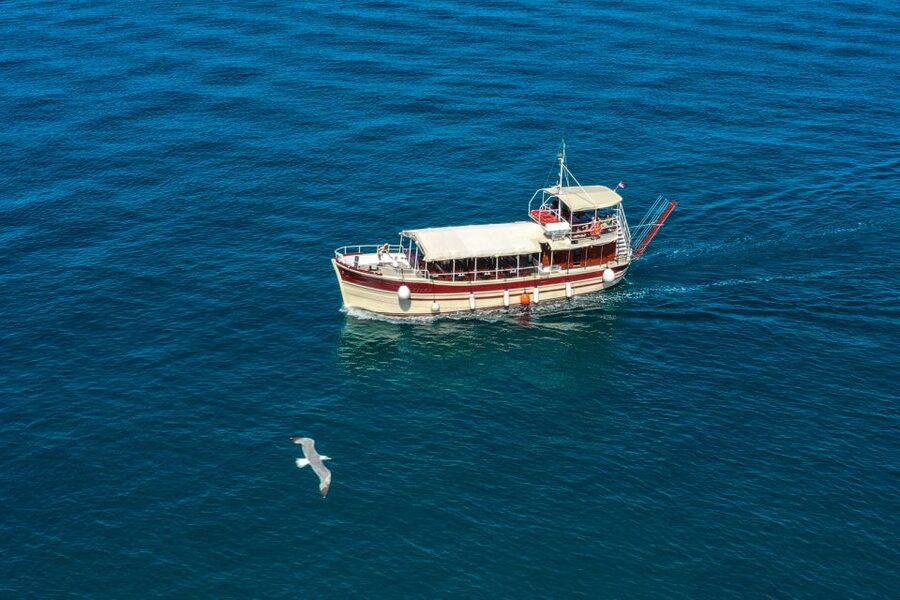 Poreč: Panoramic Morning Cruise Among 20 Islands with Drinks - The crew and onboard atmosphere
