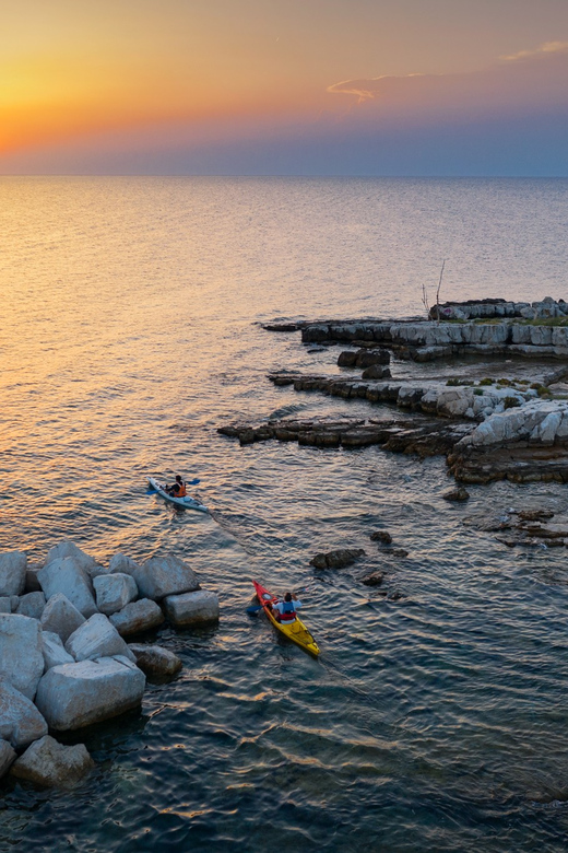 Poreč: Sea Kayaking Sunset Tour - Key points at a glance