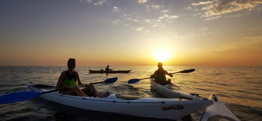 Poreč: Sea Kayaking Sunset Tour - Starting out with Libro Adventures