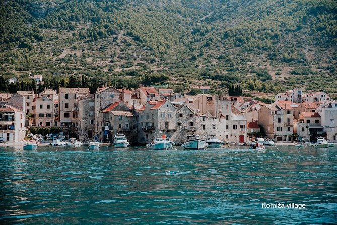 Private Blue cave, Mamma Mia and Hvar, 5 islands tour from Trogir - Vis and the story of the Monk Seal Cave