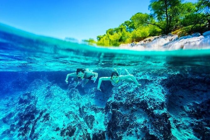 Private Boat Tour-Elafiti islands,Blue and green cave,Sandy Beach - Šunj Beach and Lopud’s shallow water