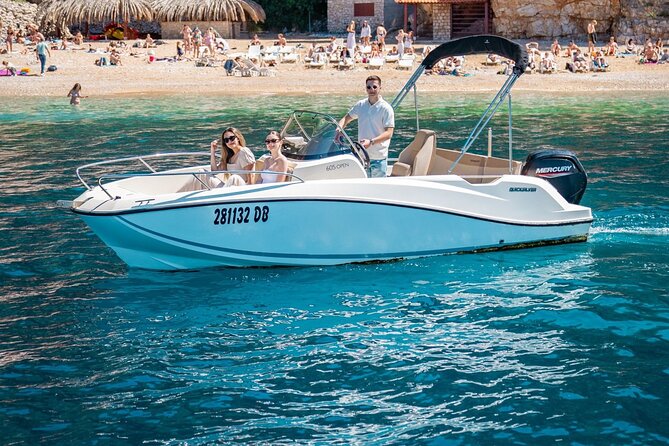 Private Boat Tour-Elafiti islands,Blue and green cave,Sandy Beach - Lokrum, legends, and the view back to Dubrovnik