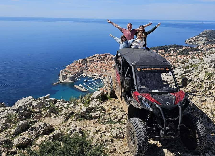 Private Buggy Panorama Adventure /2 hours-2 hills Viewpoint - Malaštica Hill and the rough road into Župa dubrovačka