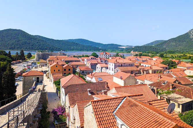 Private Full Day Peljesac Wine Tasting Tour from Dubrovnik - Ston: walls, salt, and oysters