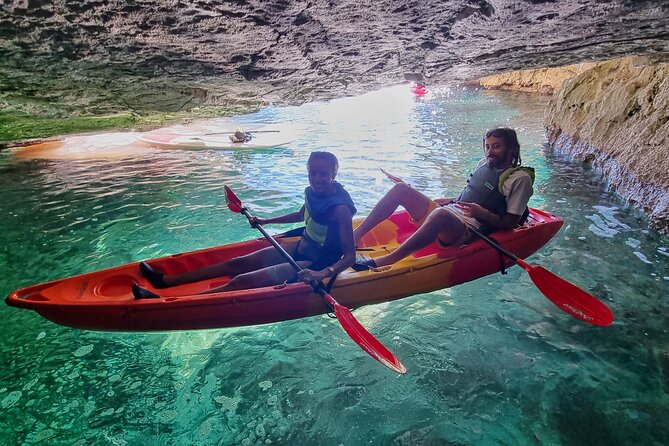 Private kayak tour: Explore the caves and turquoise bays in Pula - SeaGull Cave and the Stoja peninsula