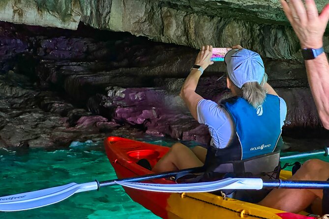 Private kayak tour: Explore the caves and turquoise bays in Pula - Bunkers, canyons, and Pula’s coastal past