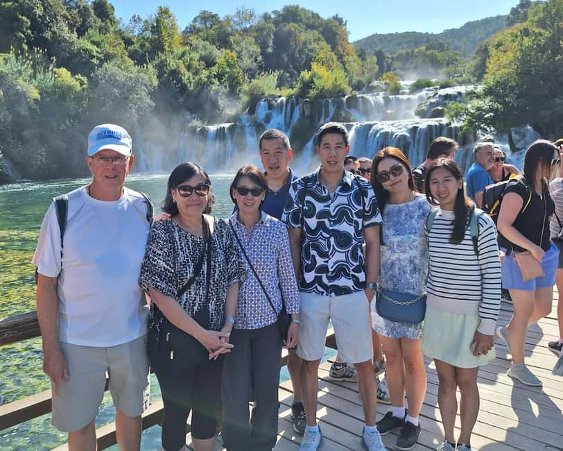 Private Krka falls tour from Split with Wine Tasting & Lunch - From Split to Krka in about an hour