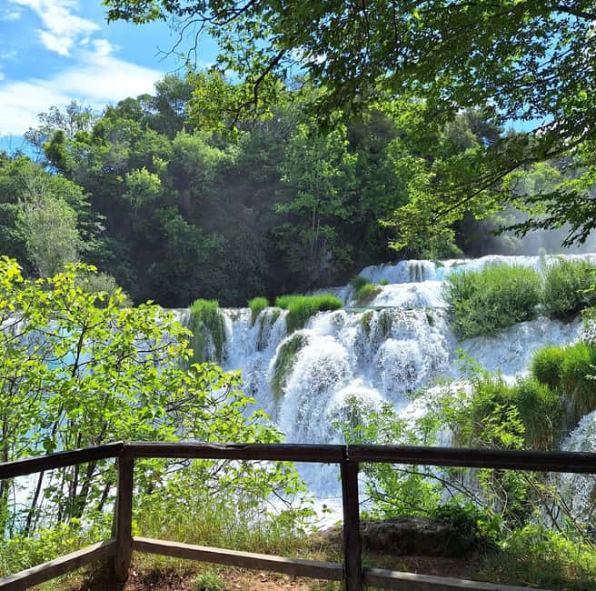 Private Krka falls tour from Split with Wine Tasting & Lunch - A boat ride down to Skradin