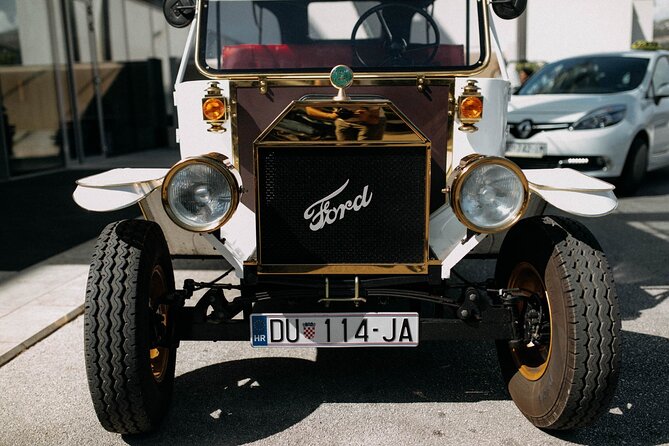Private Sightseeing Tour in Dubrovnik with a Classic Old Car - Crossing the Dr. Franjo Tuđman Bridge