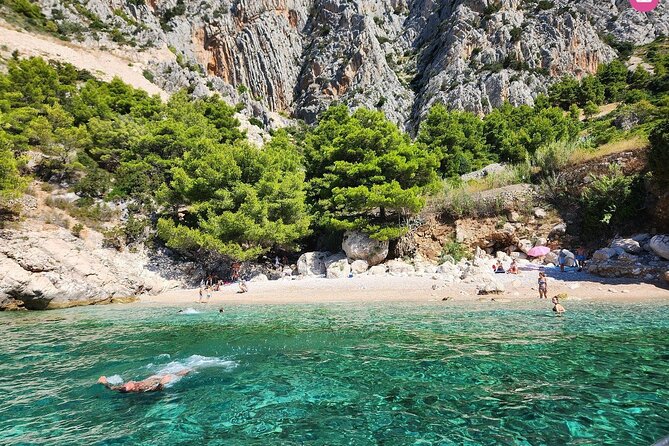 Private tour of Pakleni islands, Red Cliffs & South Shore of Hvar - Lucisca Beach, a quiet cove away from noise