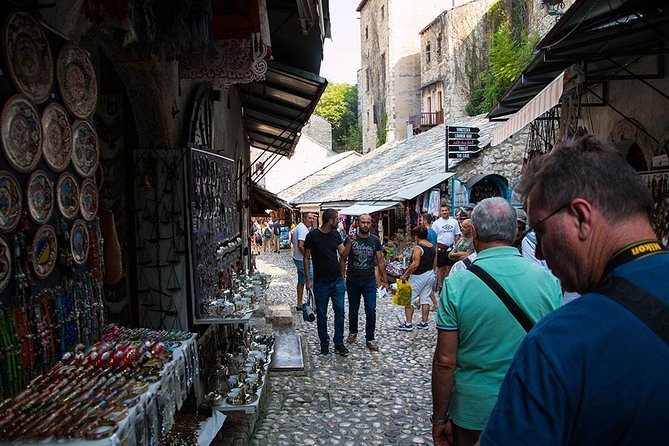 PRIVATE TOUR to Kravice Waterfalls, Mostar and Počitelj old town - Mostar and the rebuilt Stari Most