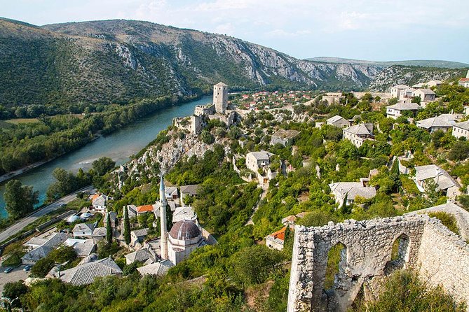 PRIVATE TOUR to Mostar, Stolac, Pocitelj & Blagaj by CRUISER TAXI - Počitelj’s hilltop fortress and steep lanes
