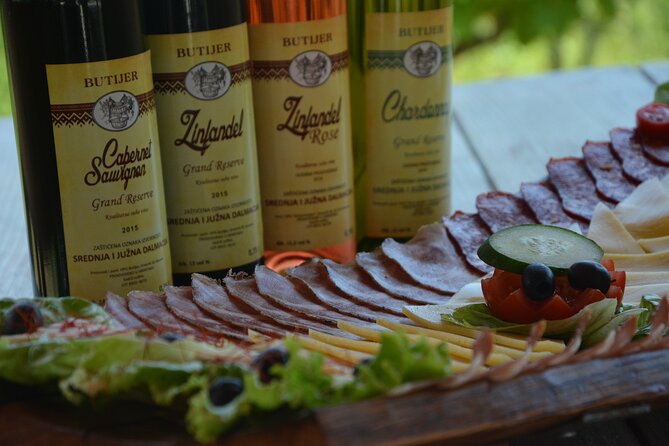 PRIVATE Wine Tour to Konavle country side - Picnic tables, homemade food, and four-legged company
