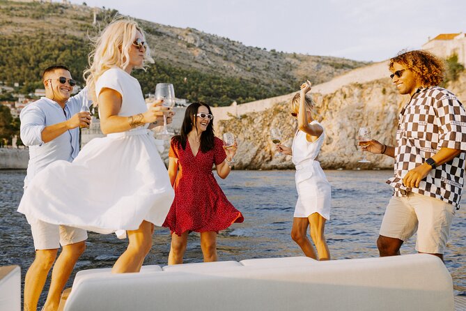 Prosecco & Sunsets: Private Dubrovnik Cruise - Sunset at sea with Croatian sparkling wine