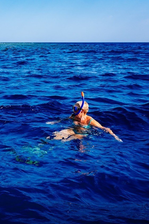 Pula: 2.5-Hour Snorkelling Experience - Entering the clear water near Pula
