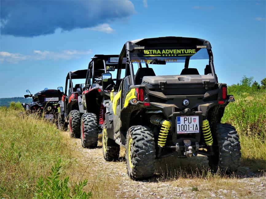 Pula and Rovinj: BUGGY SAFARI 1, 2 & 4 H - The one-hour Rovinj ride to Lim Bay