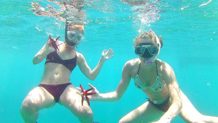 Pula: Bike Tour of Ancient Pula & Aquatic Adventures - Swimming at Pigeons Cave