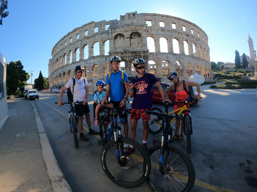 Pula: Bike Tour of Ancient Pula & Aquatic Adventures - What the $57 price really covers