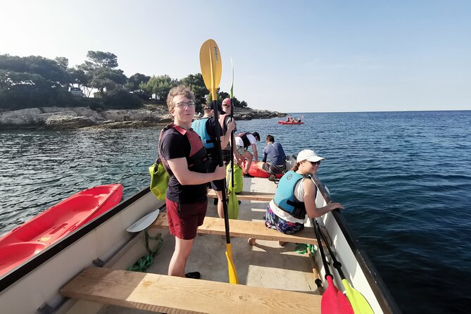 Pula Boat & Kayak Adventure - What the roughly three-hour schedule feels like