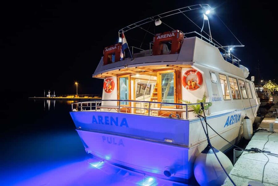 Pula: Brijuni National Park Dolphin Watching Tour w/Dinner - What Dinner and Drinks Are Really Like
