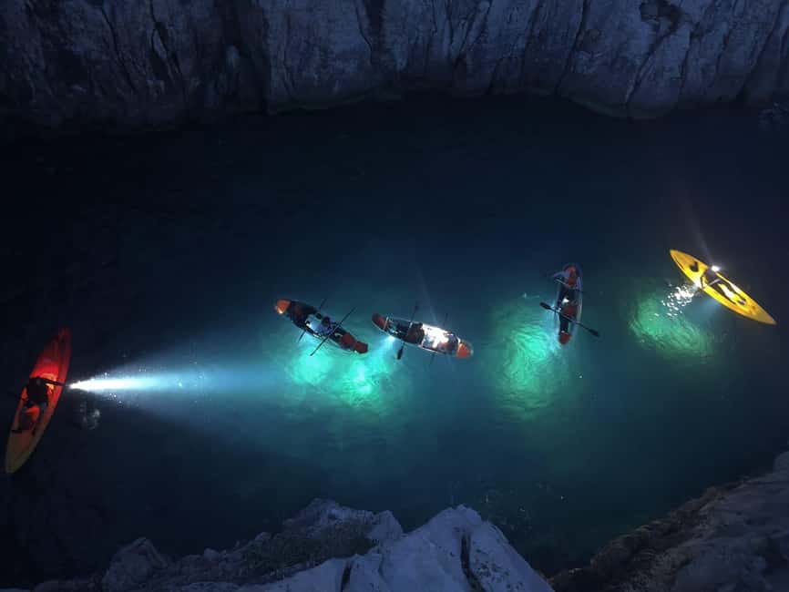 Pula: Cave Sunset/Night Tour in Transparent Kayak - Sunset, full moon, and possible dolphin sightings