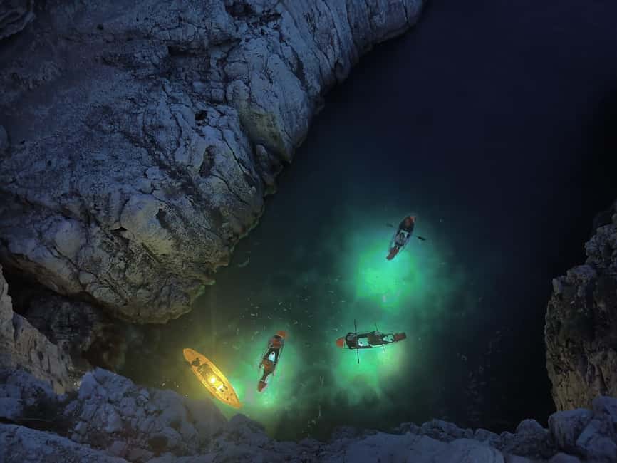 Pula: Cave Sunset/Night Tour in Transparent Kayak - The practical wet-weather question