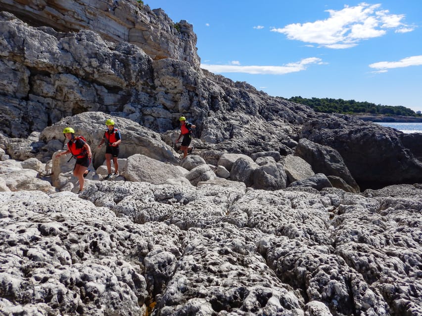 Pula: Coasteering Adventure with Guide and Photos - Photos that capture the active parts