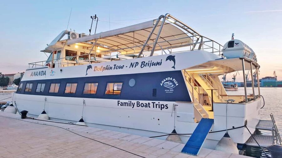 Pula: Dolphin Sunset Cruise to Brijuni with Dinner & Drinks - Practical tips for getting the best evening