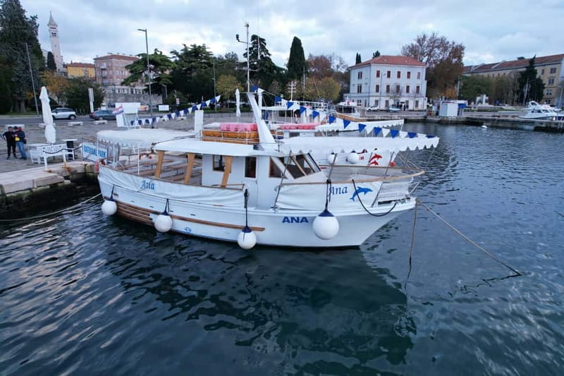 Pula: Dolphin-Watching Cruise at Sunset with Dinner & Drinks - Dinner on board: fish, meat, or vegetarian