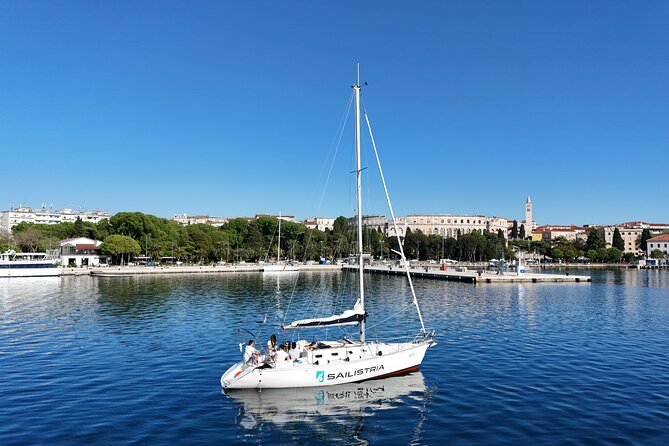 Pula: Half-Day Sailing with Drinks, SUP & GoPro (Max 6 Guests) - First stop at Kozada Island