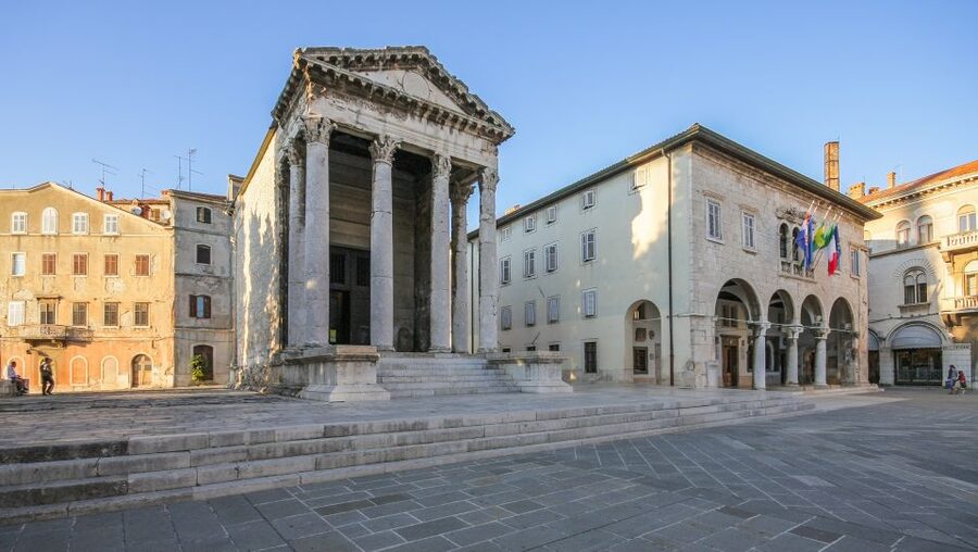 Pula: Historic Walking Tour with Local Guide & City Views - Starting Beneath Pula’s Roman Arena