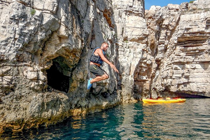 Pula Kayak, Cliffs & Snorkeling Adventure - Key points at a glance