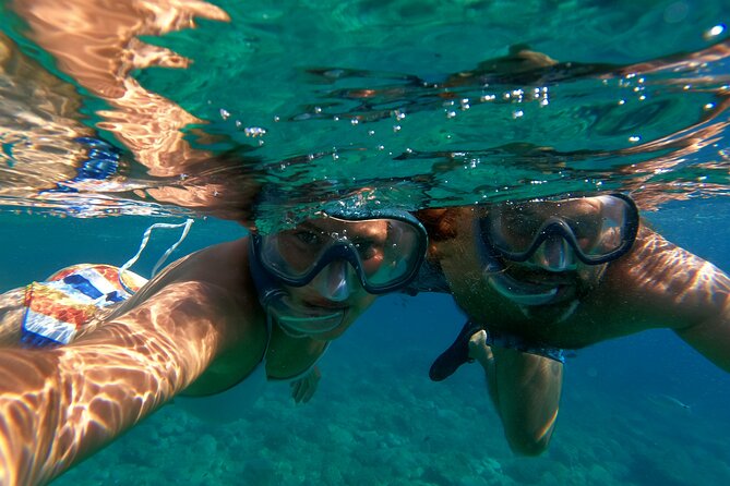 Pula:Kayak Tour-Cliff jumping,snorkeling&free GoPro pictures - Starting at Big Mama Beach Bar